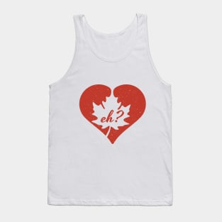 Eh? Canadian Maple Leaf Tank Top